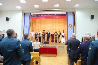 ЦДРА ОРГАНИЗОВАЛ КОНЦЕРТ В 3-М НАУЧНО-ИССЛЕДОВАТЕЛЬСКОМ ИНСТИТУТЕ МИНОБОРОНЫ РОССИИ