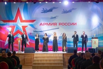 АРТИСТЫ ЦДРА ПРИНЯЛИ УЧАСТИЕ В ЦЕРЕМОНИИ ОТКРЫТИЯ КОНКУРСА "ЛУЧШИЙ ДОЗНАВАТЕЛЬ ВС РФ"