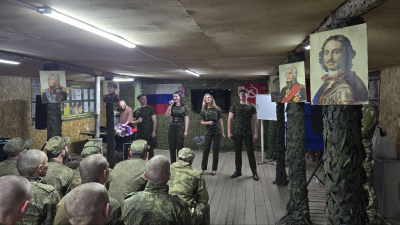 АРТИСТЫ ЦДРА ВЫСТУПИЛИ С КОНЦЕРТАМИ ДЛЯ ВОЕННОСЛУЖАЩИХ ГРУППИРОВКИ ВОЙСК &laquo;ВОСТОК&raquo;