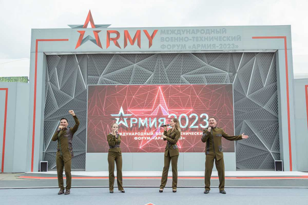 АРТИСТЫ ЦДРА ВЫСТУПИЛИ С КОНЦЕРТАМИ В ЗАКЛЮЧИТЕЛЬНЫЙ ДЕНЬ ВОЕННО-ТЕХНИЧЕСКОГО ФОРУМА &laquo;АРМИЯ-2023&raquo;