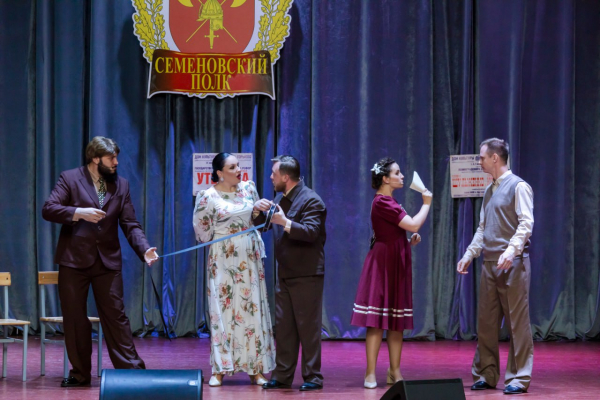 АРТИСТЫ КАЛИНИНГРАДСКОЙ ОБЛАСТНОЙ ФИЛАРМОНИИ ИМЕНИ Е.Ф. СВЕТЛАНОВА ВЫСТУПИЛИ ДЛЯ ВОЕННОСЛУЖАЩИХ СЕМЁНОВСКОГО ПОЛКА
