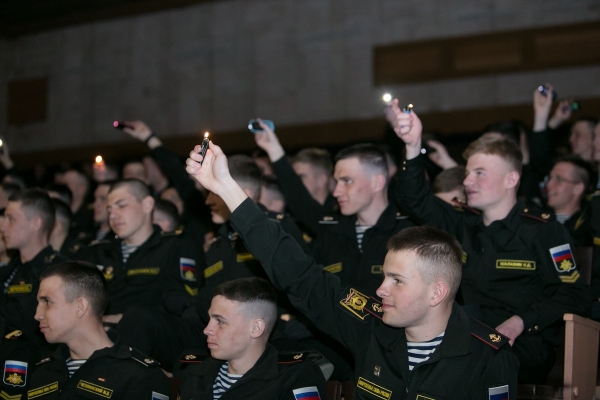 КОНЦЕРТ ДЛЯ КУРСАНТОВ ЧВВМУ ИМЕНИ НАХИМОВА