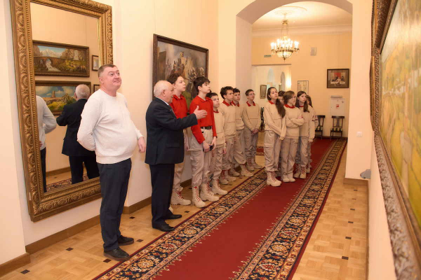 В ЦЕНТРАЛЬНОМ ДОМЕ РОССИЙСКОЙ АРМИИ ОТМЕТИЛИ ЮБИЛЕЙ ДАРЕНИЯ УНИКАЛЬНОЙ ХУДОЖЕСТВЕННОЙ ЭКСПОЗИЦИИ